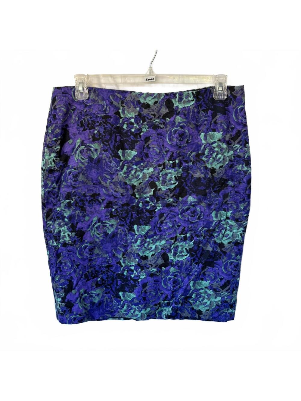 Talbots Women's Floral Print Pencil Skirt Size 14